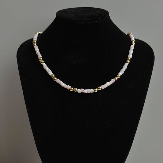 Pink Coral Necklace